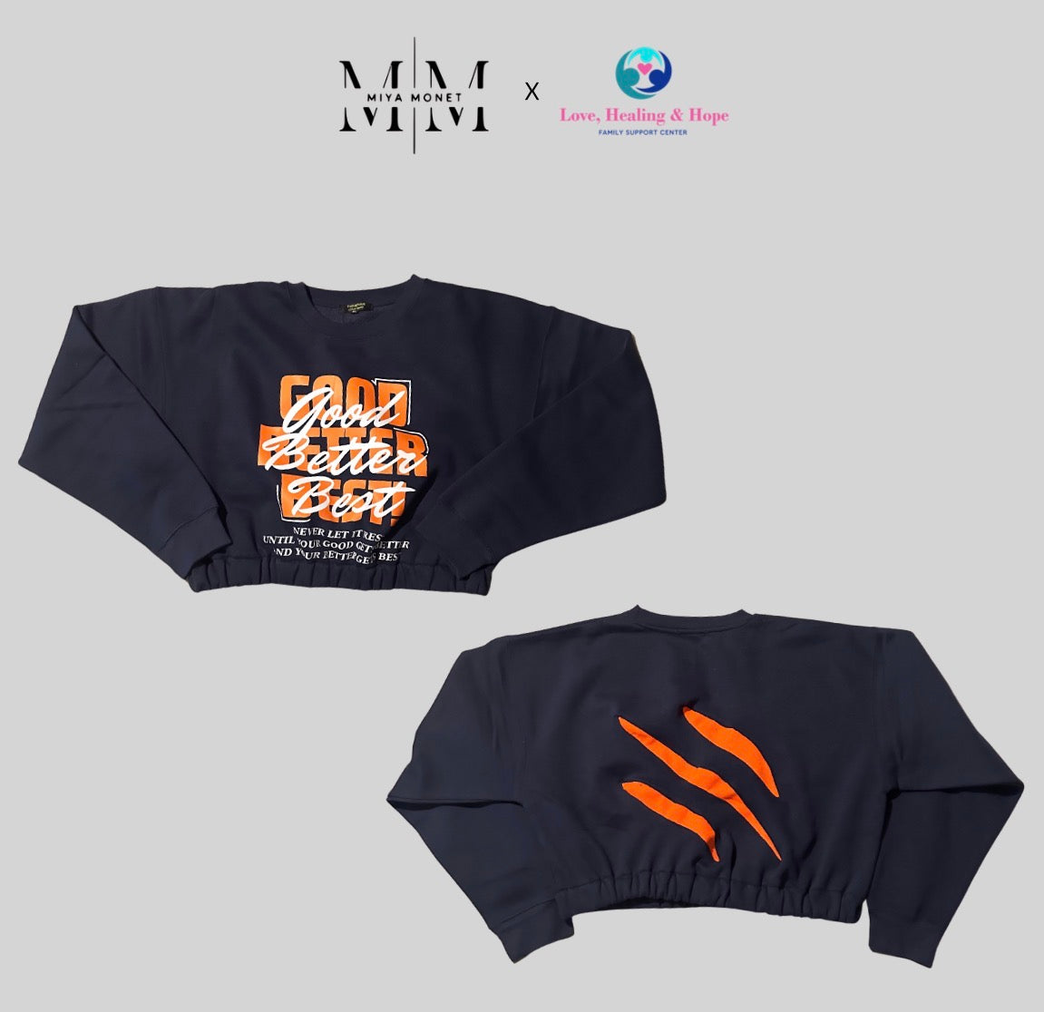 Chi Bears crop sweater