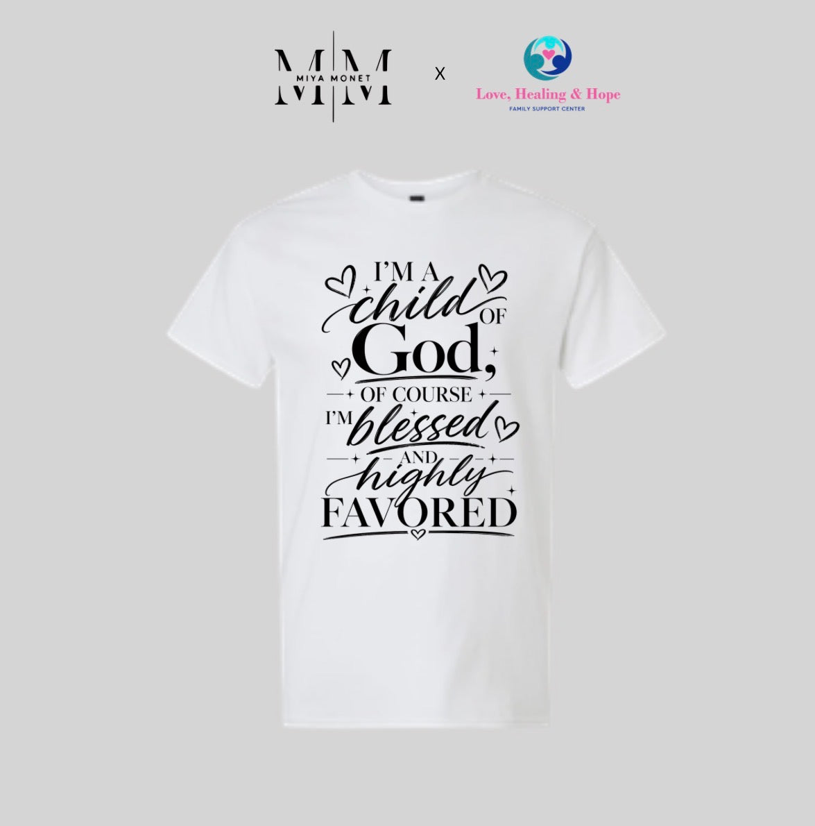 I’m a child of God Tee (White)