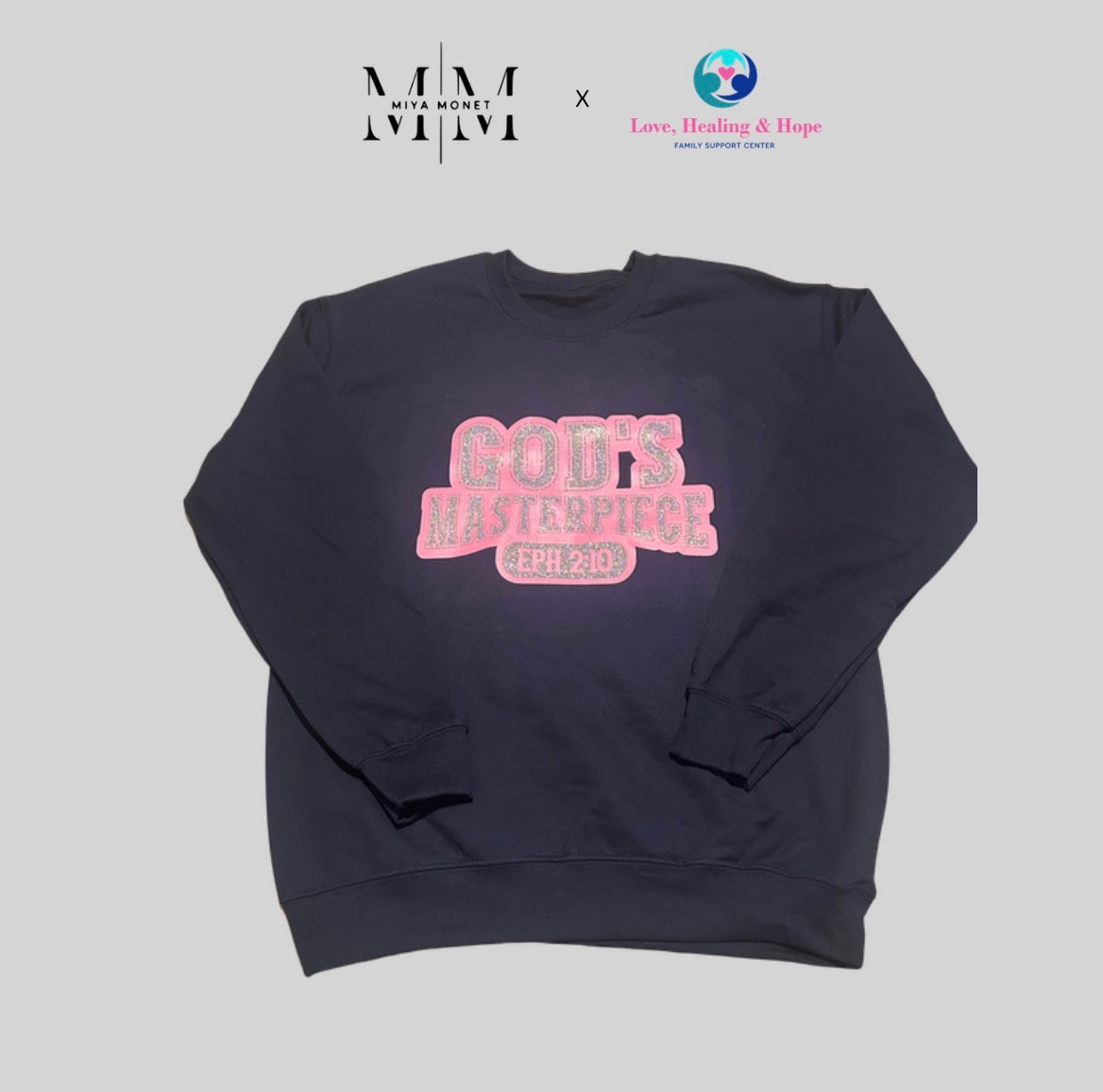 God’s Masterpiece Sweater (navy)