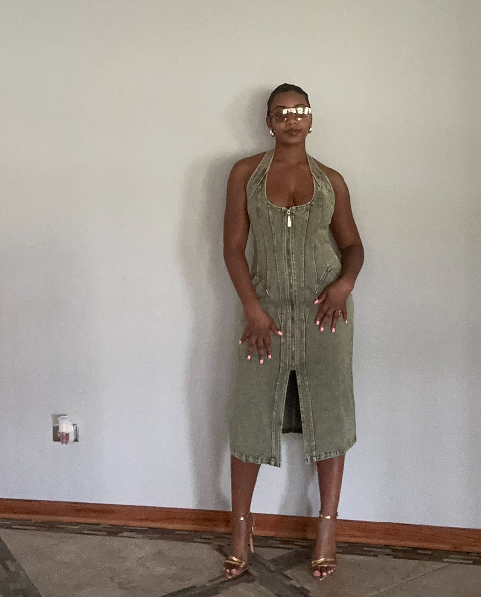 Zip me in Dress