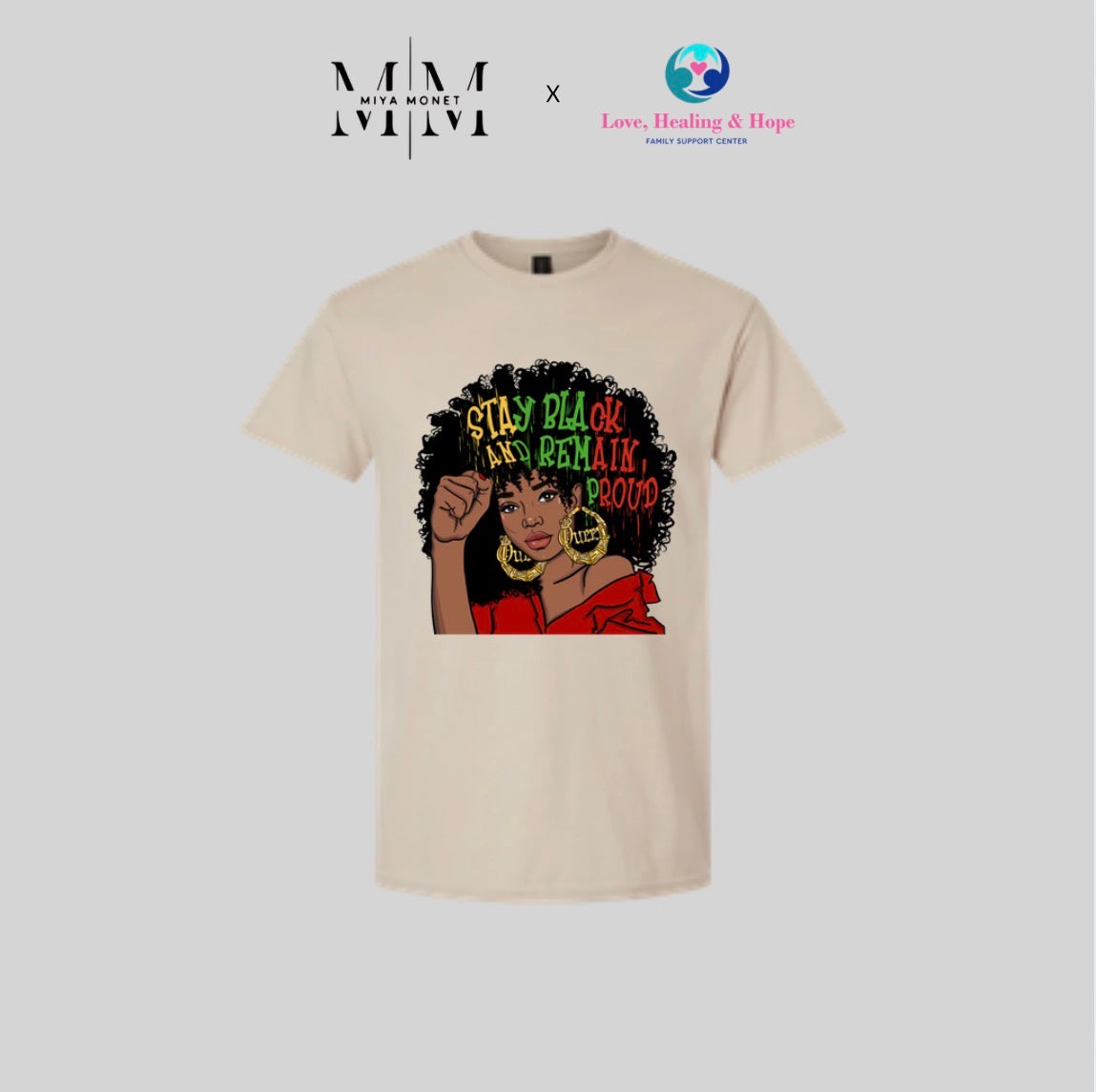 Stay Black Tee