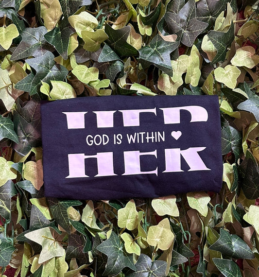 HER Tee (Black/White )