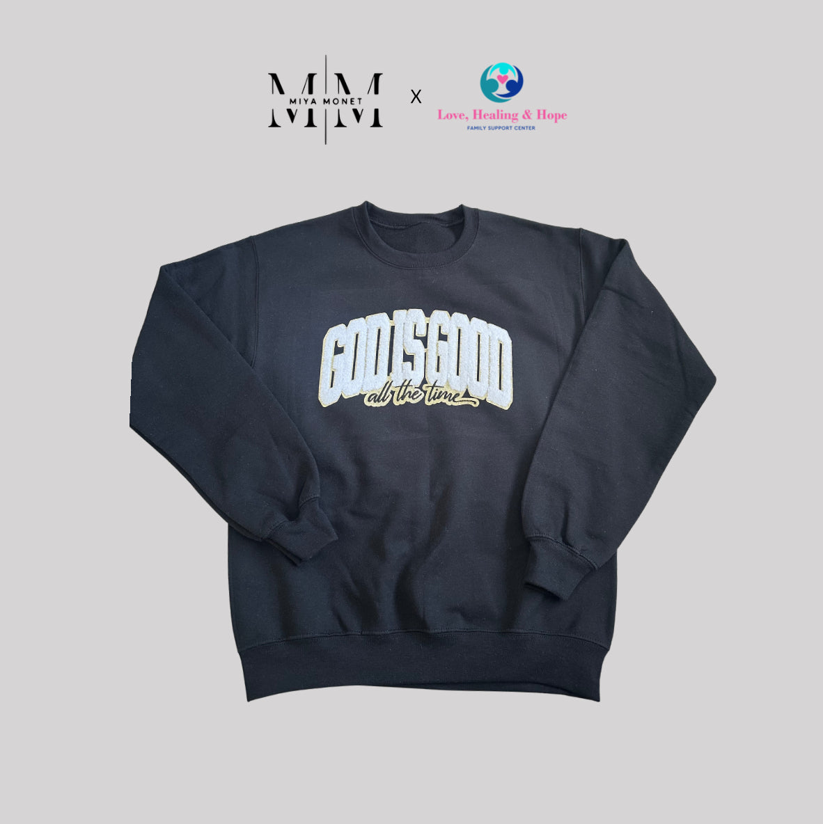 God is Good Sweater (Black)