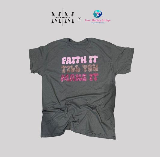 Faith it Tee (Grey)