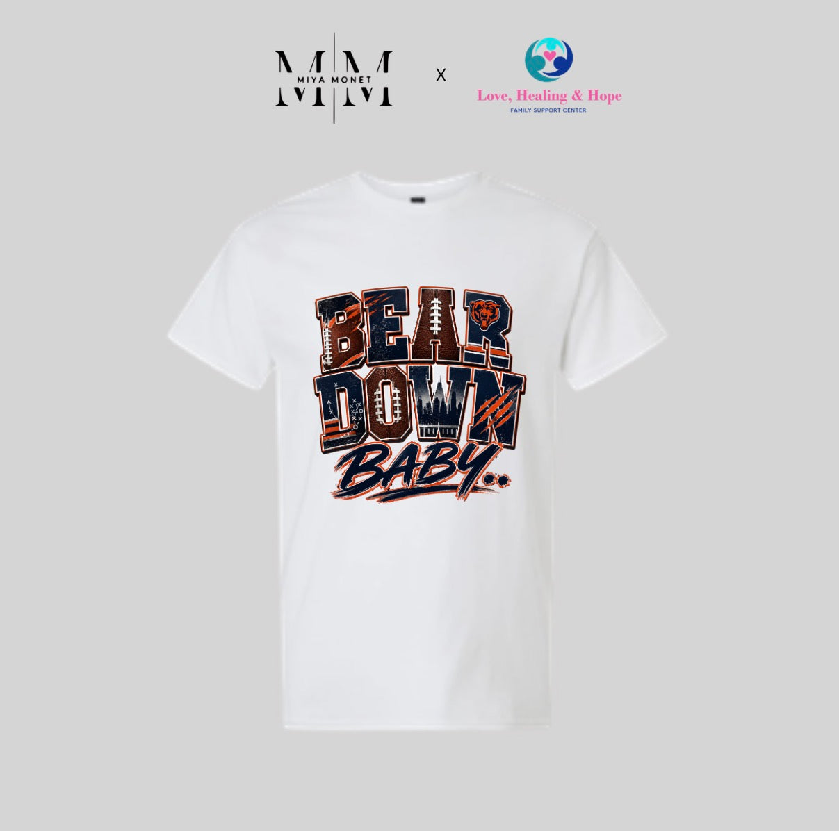 Bear down Baby Tee