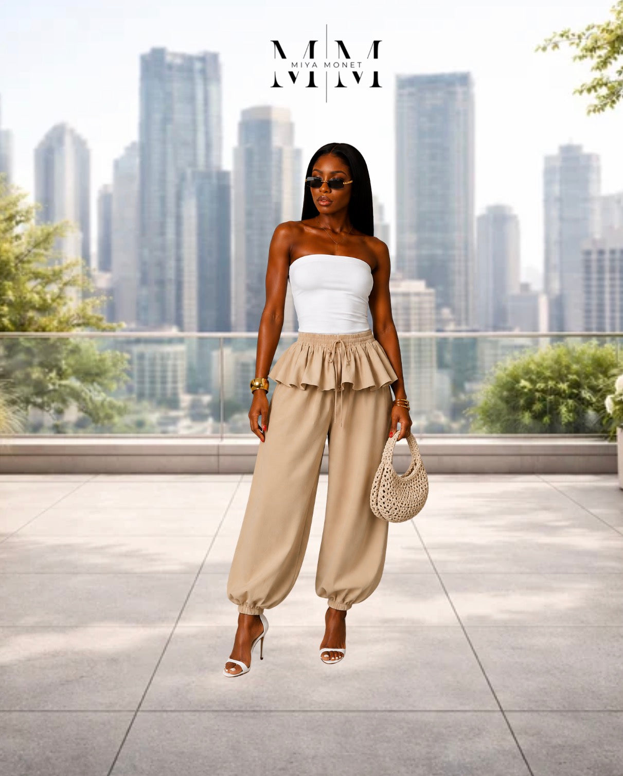 Pep it up Peplum Pants