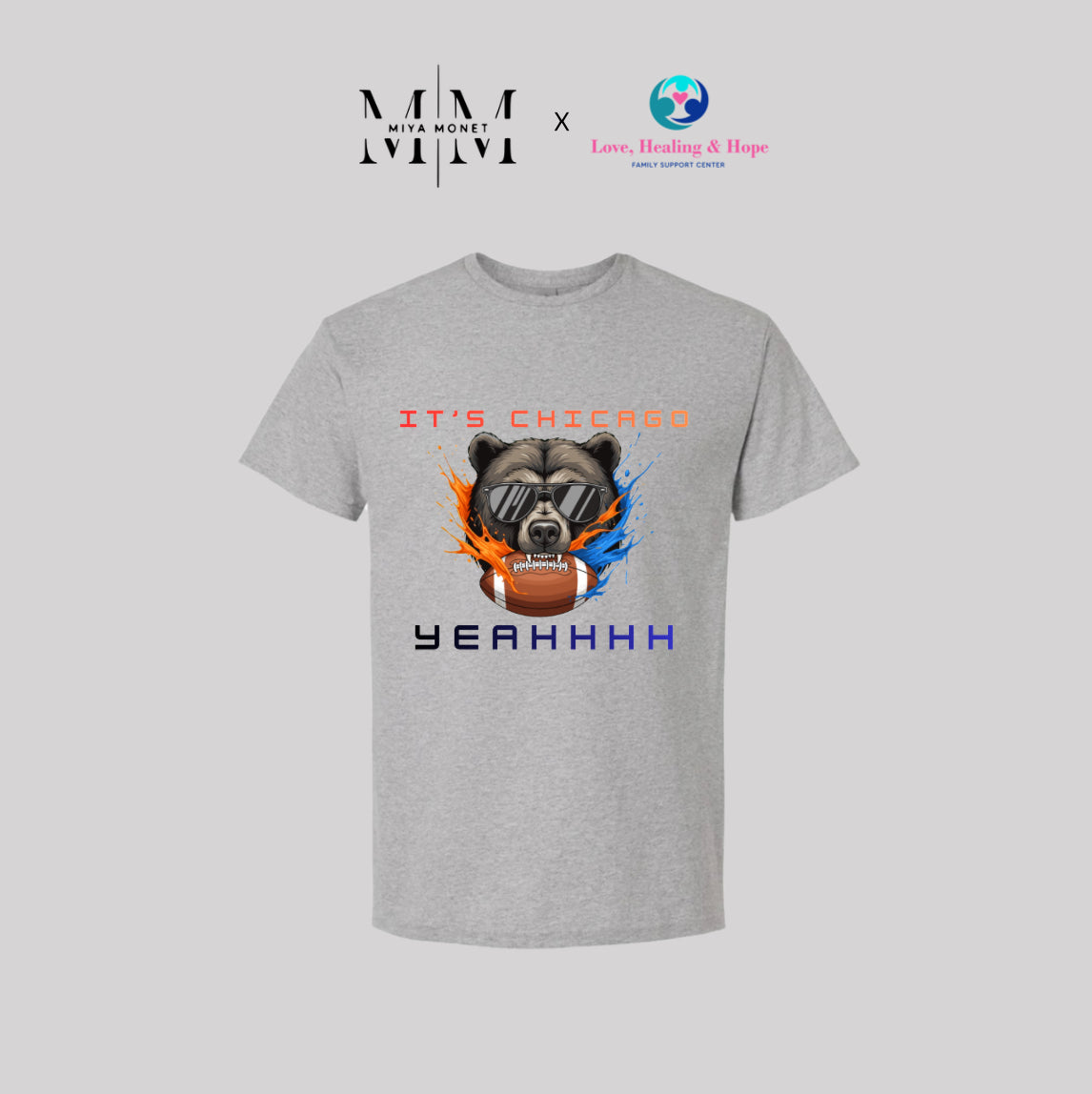 It’s Chicago Tee ( grey)