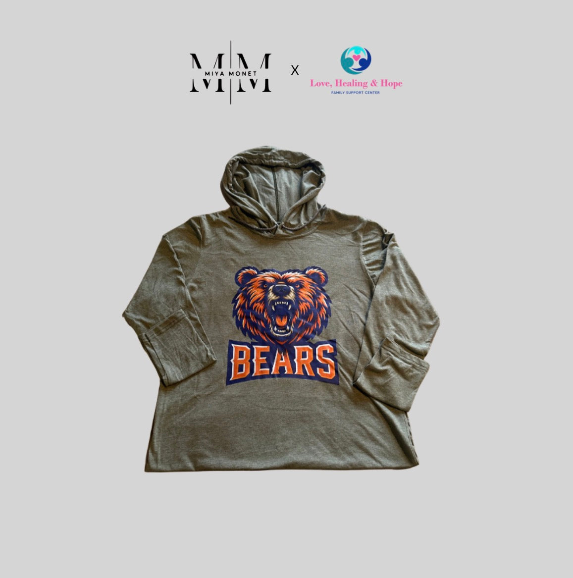 Bears lightweight hoodie