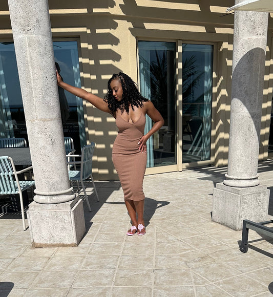 Chestnut dress