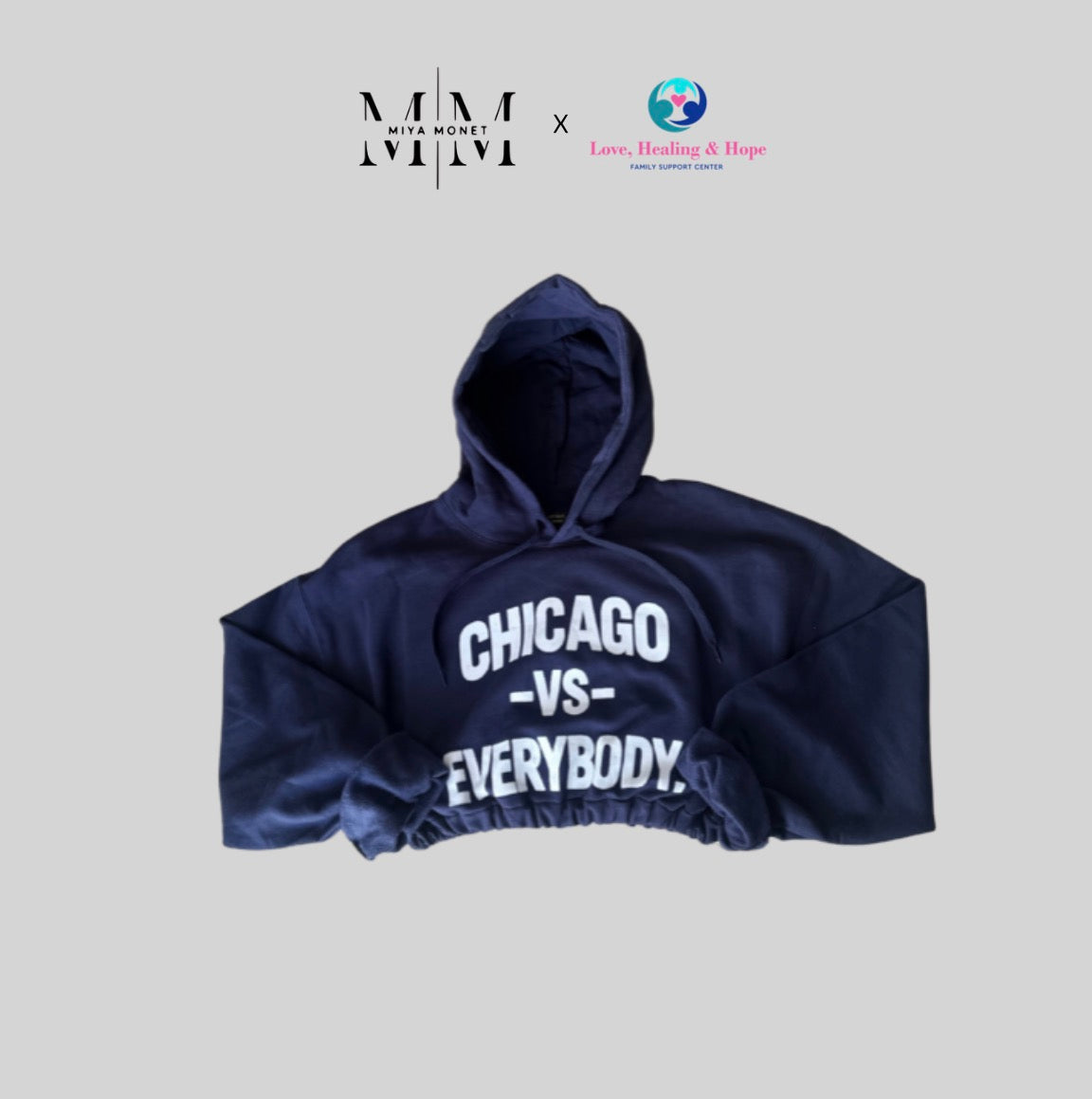 Chi Vs Everybody cropped hoodie