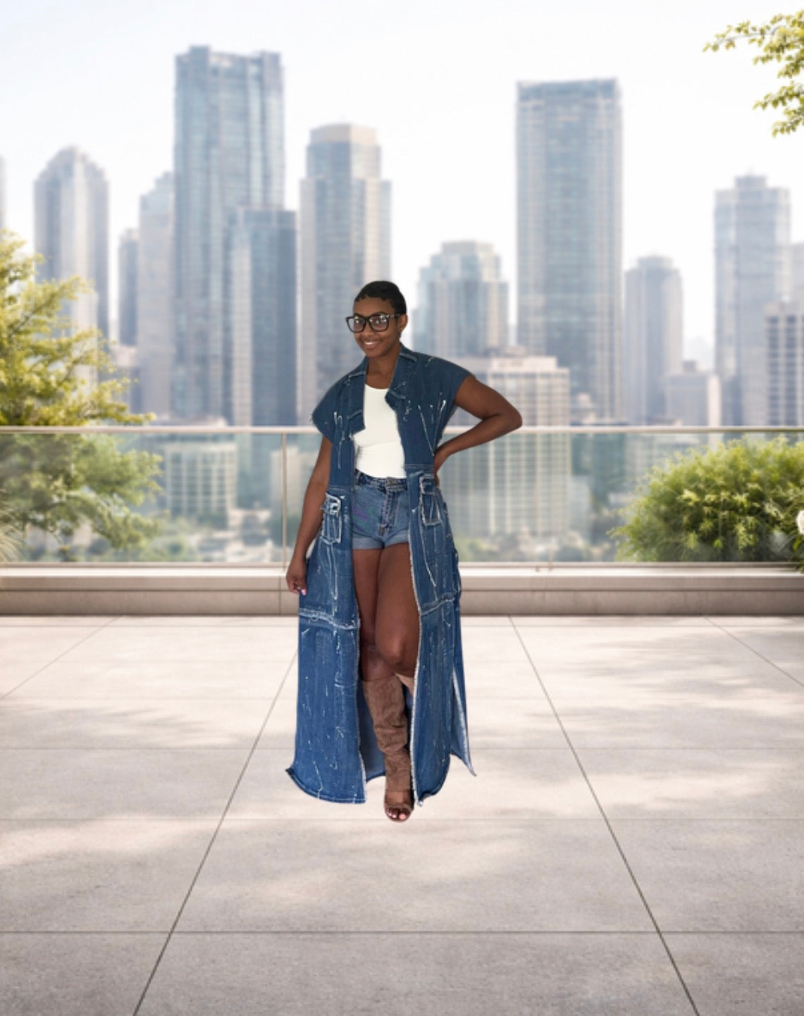 Artistry Denim Duster