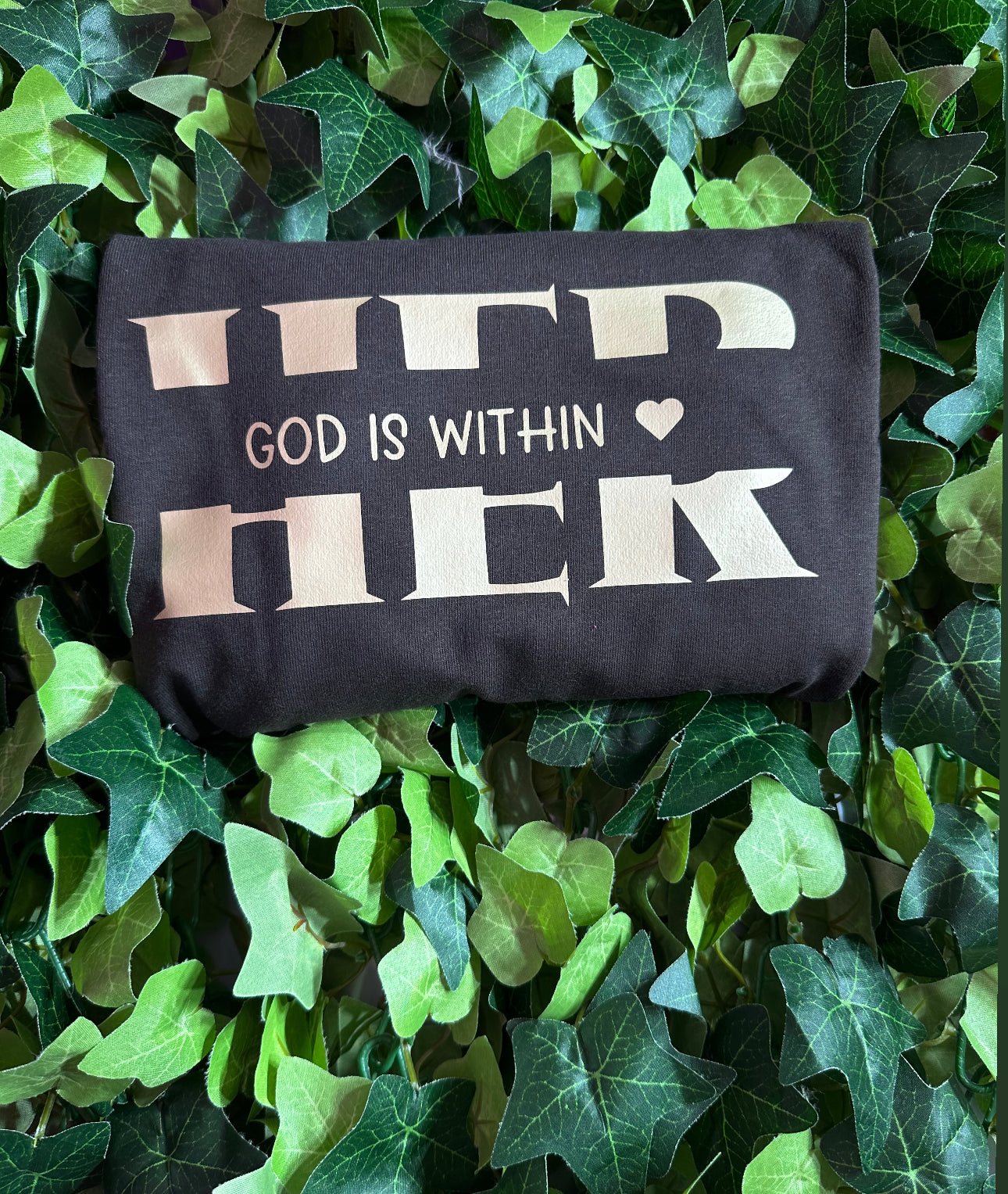 HER Tee (Brown/ Gold)