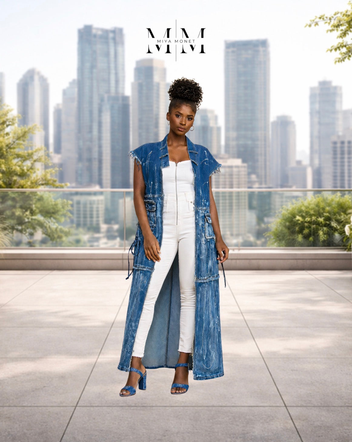 Artistry Denim Duster