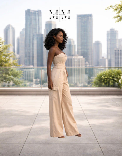 Color me Khaki Jumpsuit