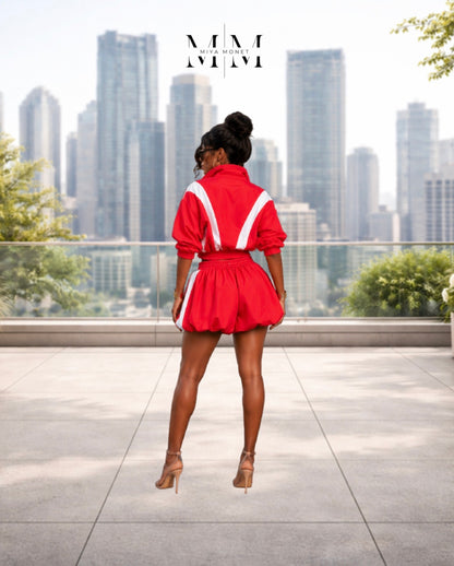Relay race skirt set