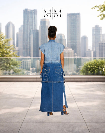 Artistry Denim Duster