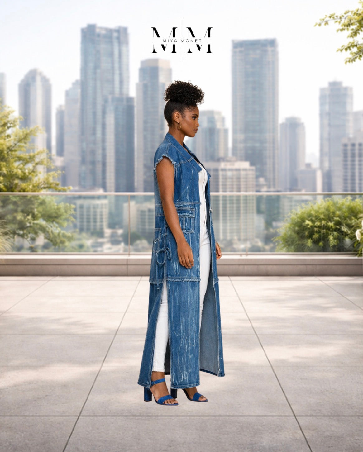 Artistry Denim Duster
