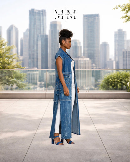 Artistry Denim Duster