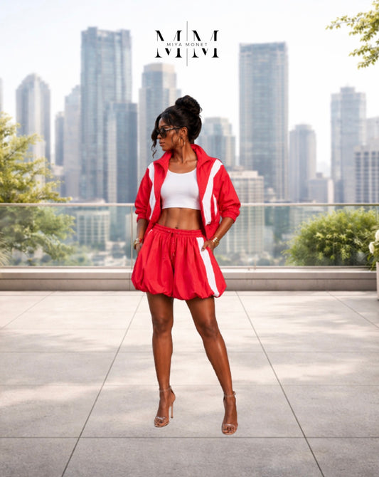 Relay race skirt set