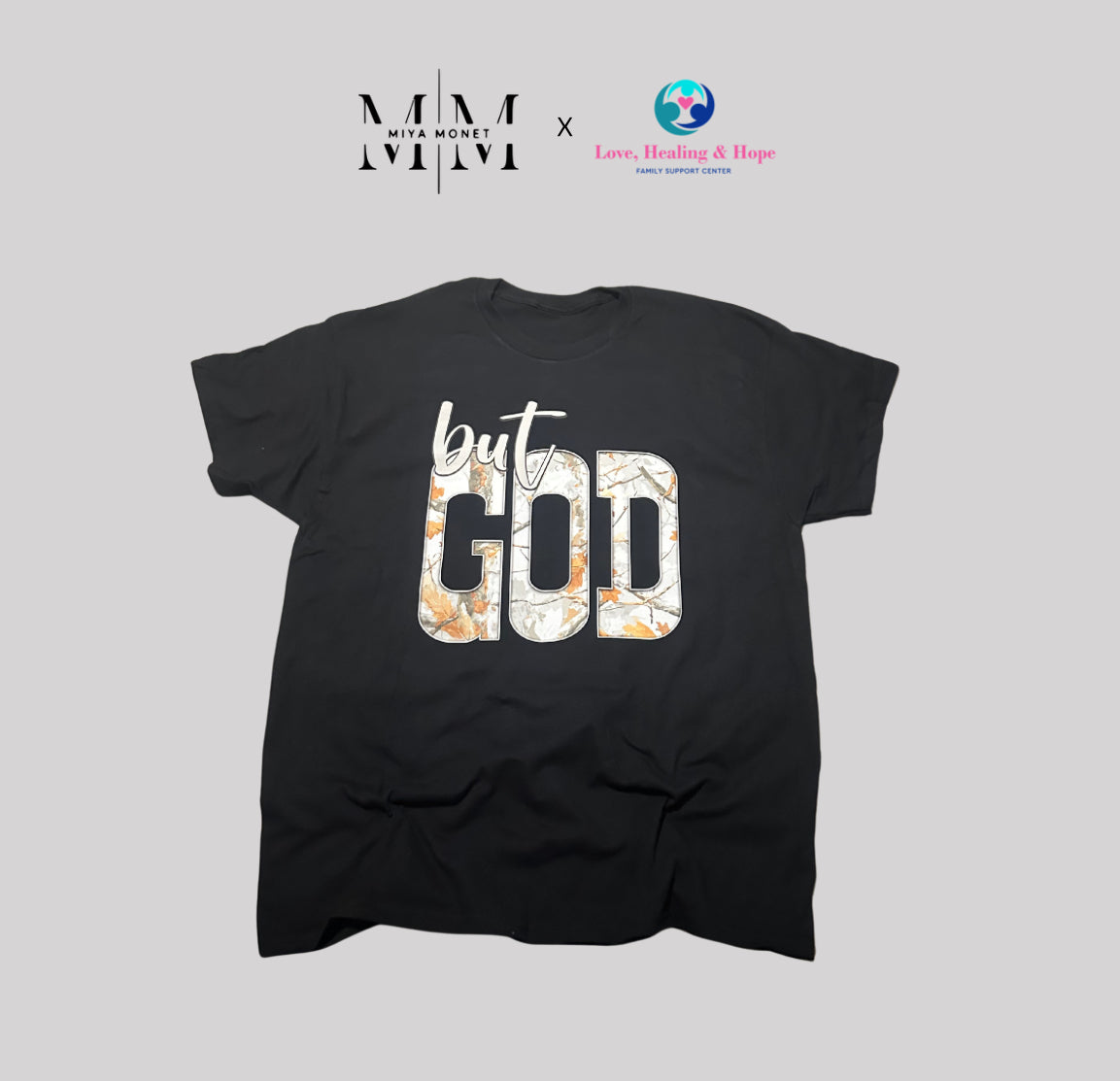 Just God Tee  (Black)