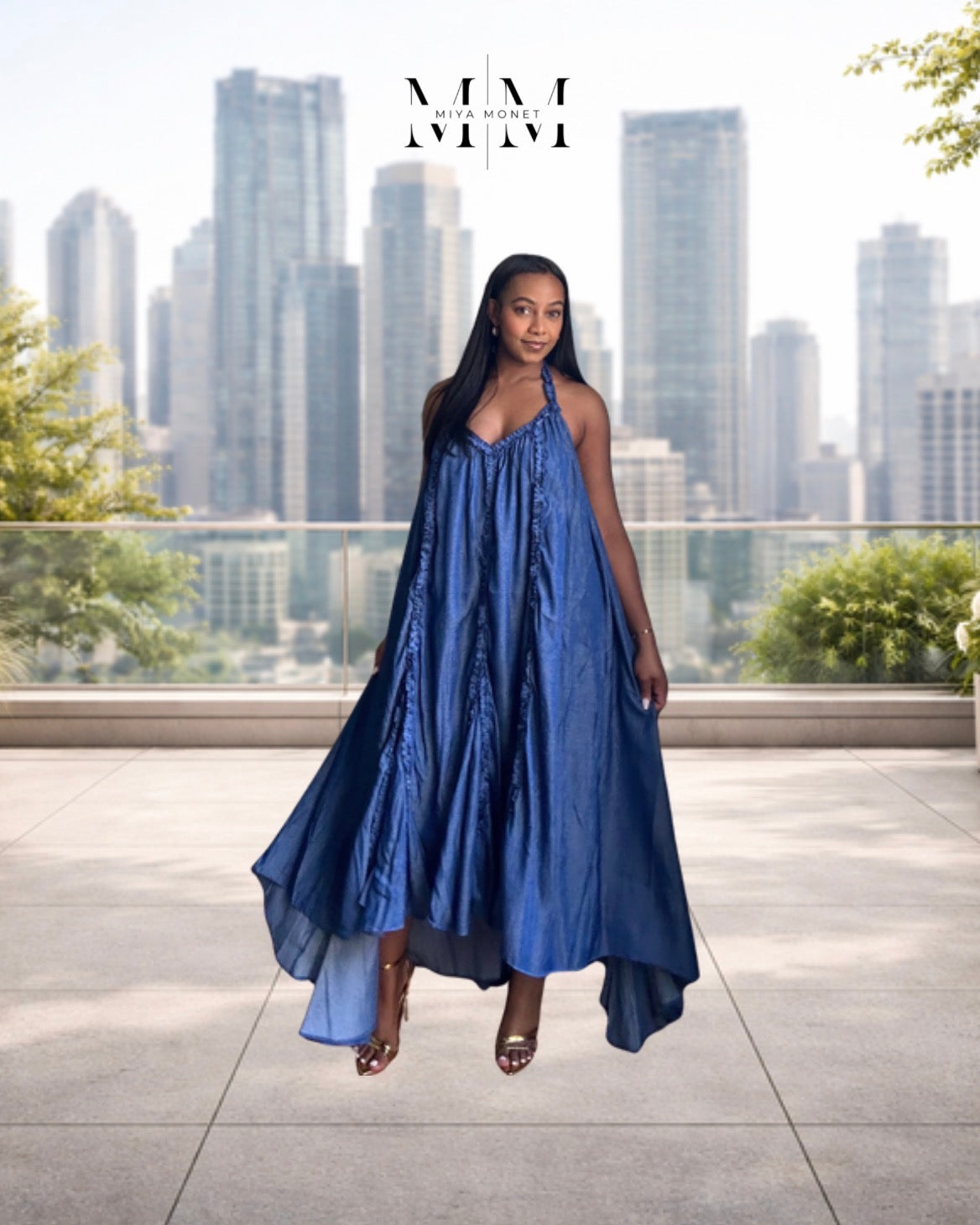 Windy City Blues Dress