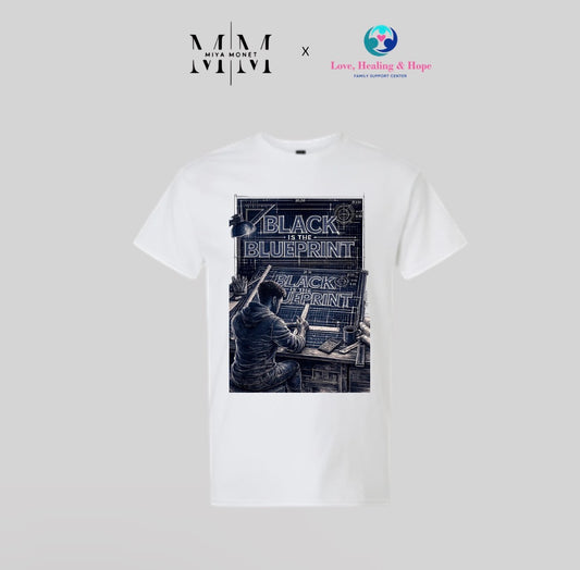 Blk Men are the Blueprint Tee