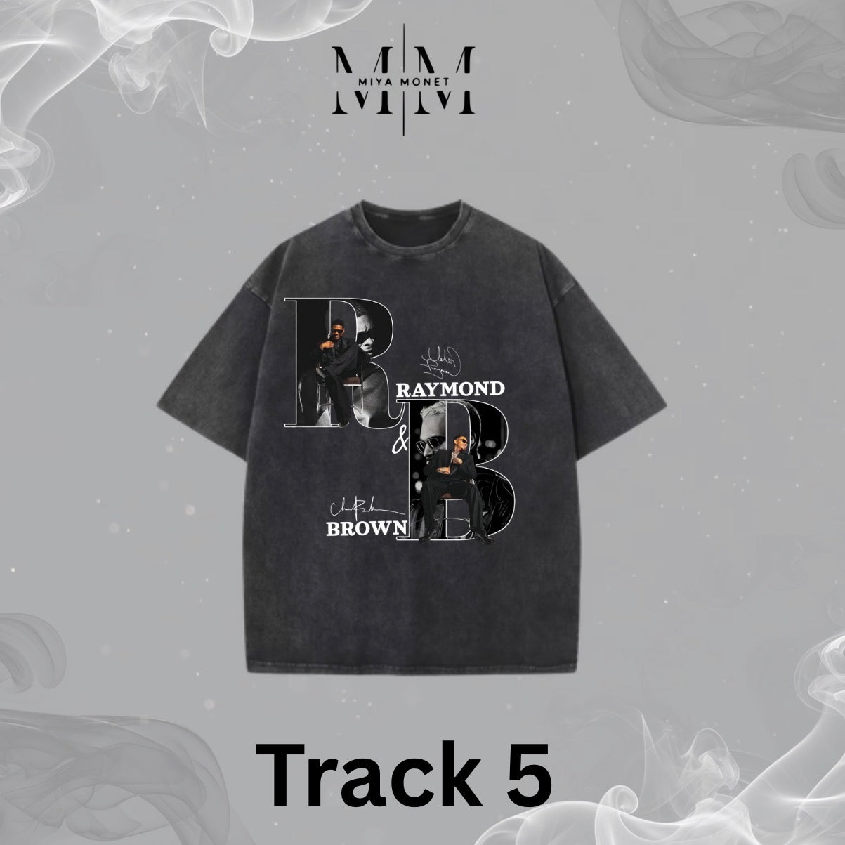Oversized Acid wash R&B Tee