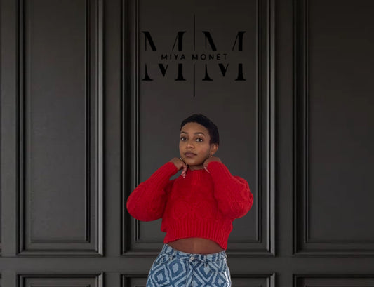 Ruby Woo Crop sweater