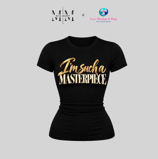 Masterpiece fitted tee