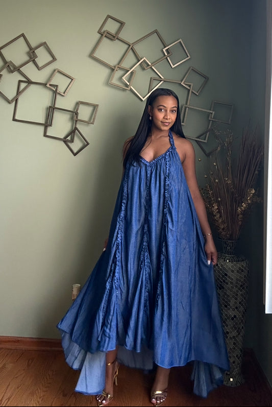 Windy City Blues Dress