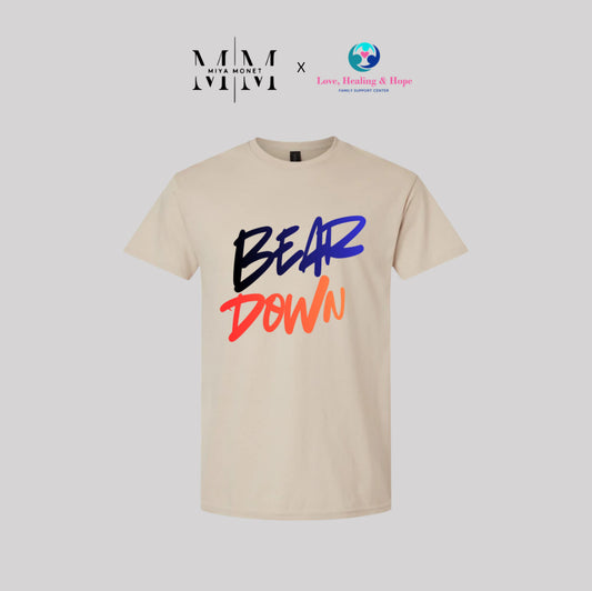 Bear Down Tee (cream)