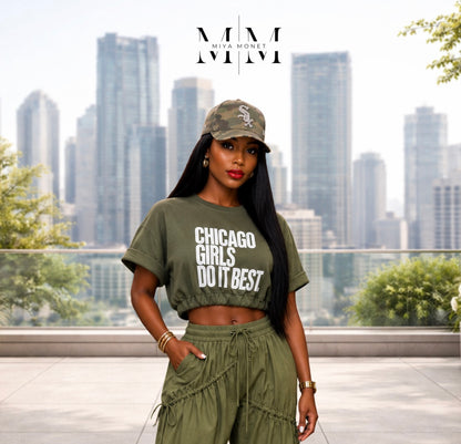 Olive Chi Girls crop