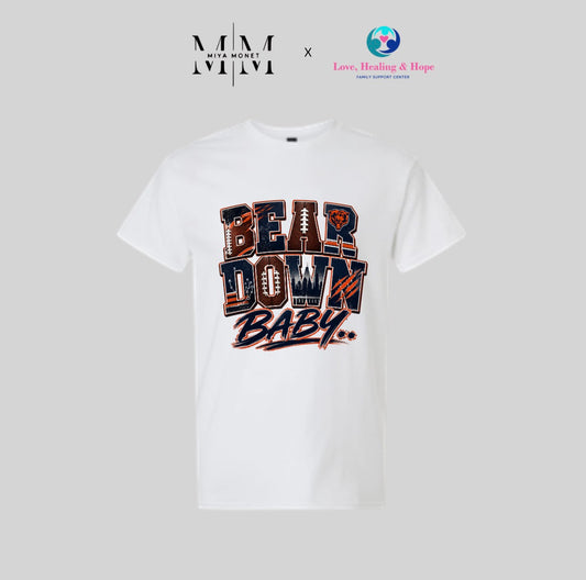 Bear down Baby Tee