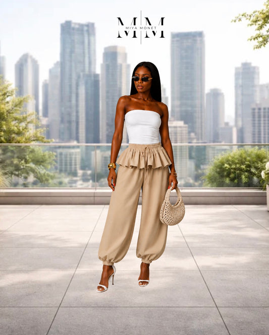 Pep it up Peplum Pants