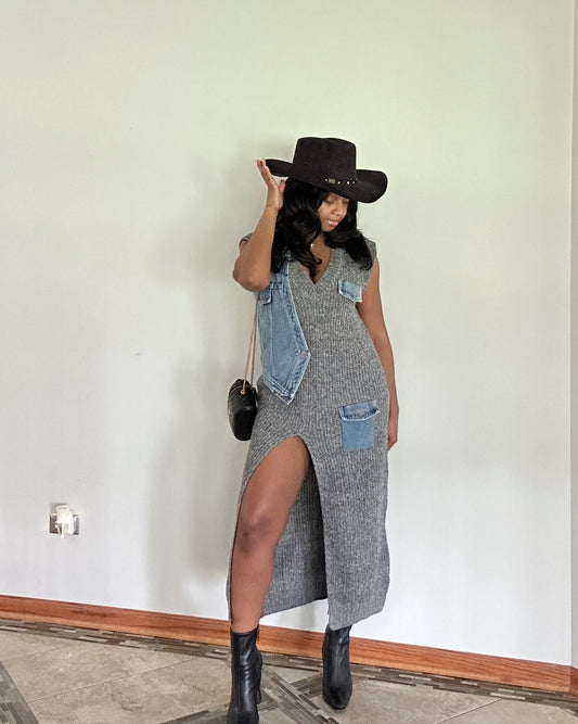 Gray area Dress