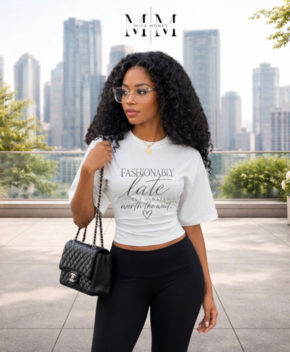 Worth the wait Batwing Top