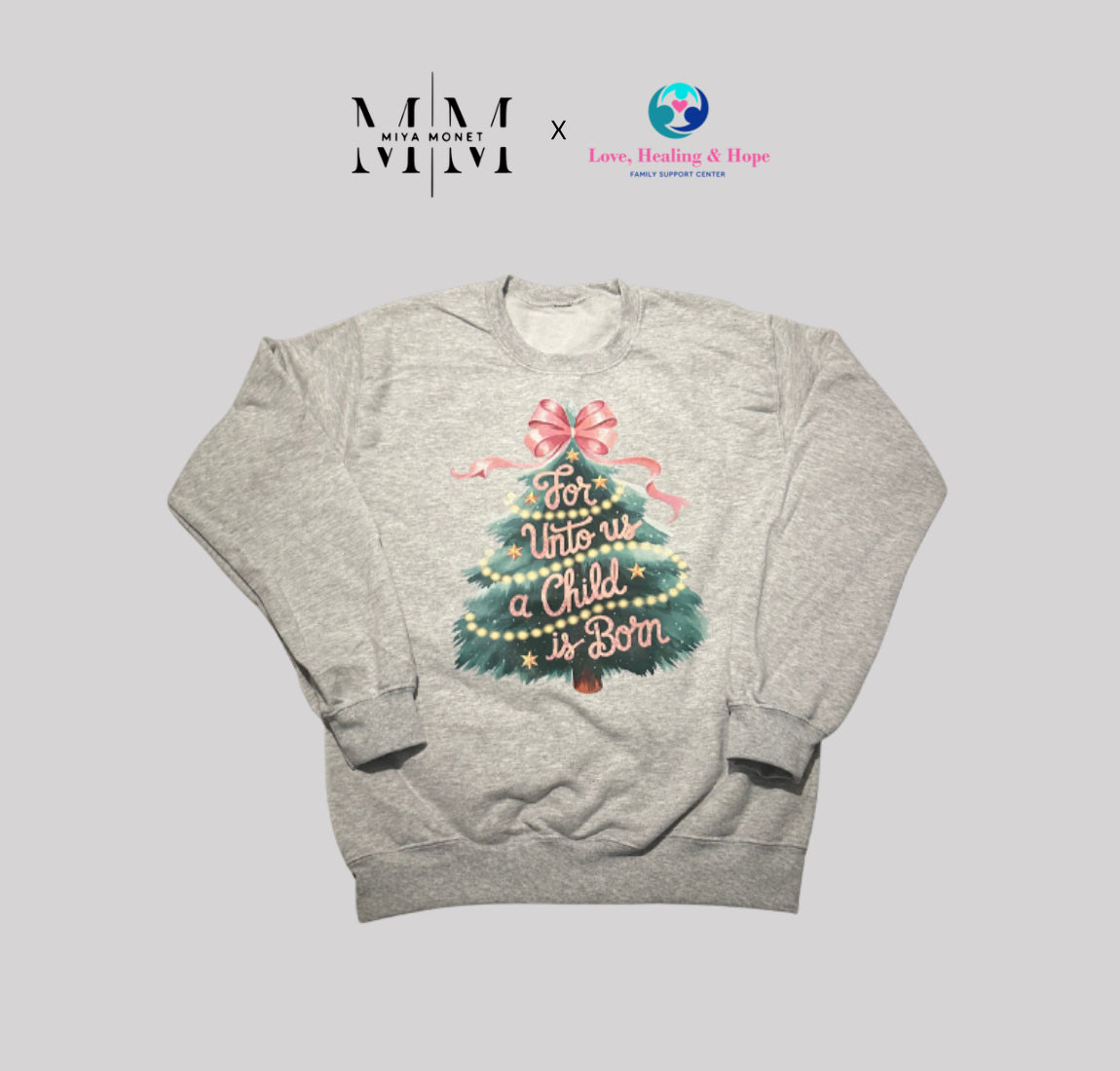 Isaiah9:6 Sweater (Grey)