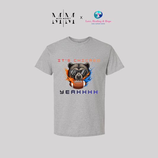 It’s Chicago Tee ( grey)