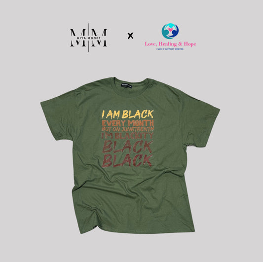 Blackity Black Tee