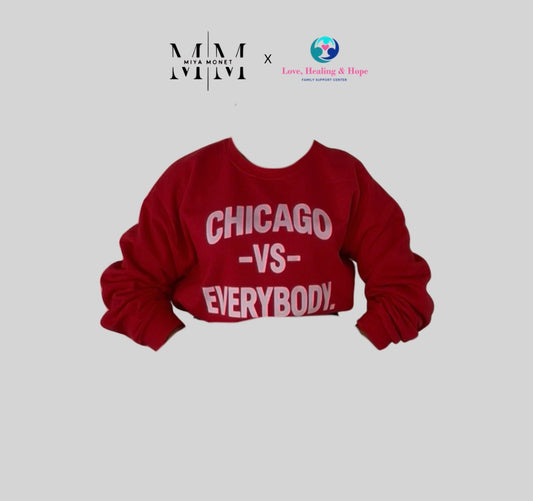 Chi Vs Everybody crop ( Red)