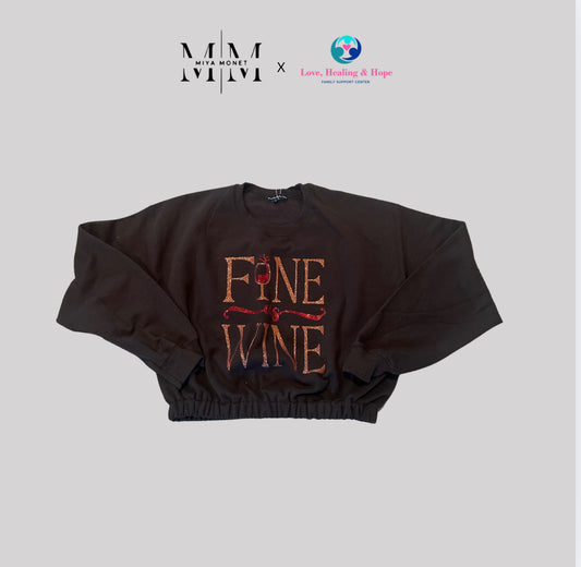 Fine as Wine Crop Sweater