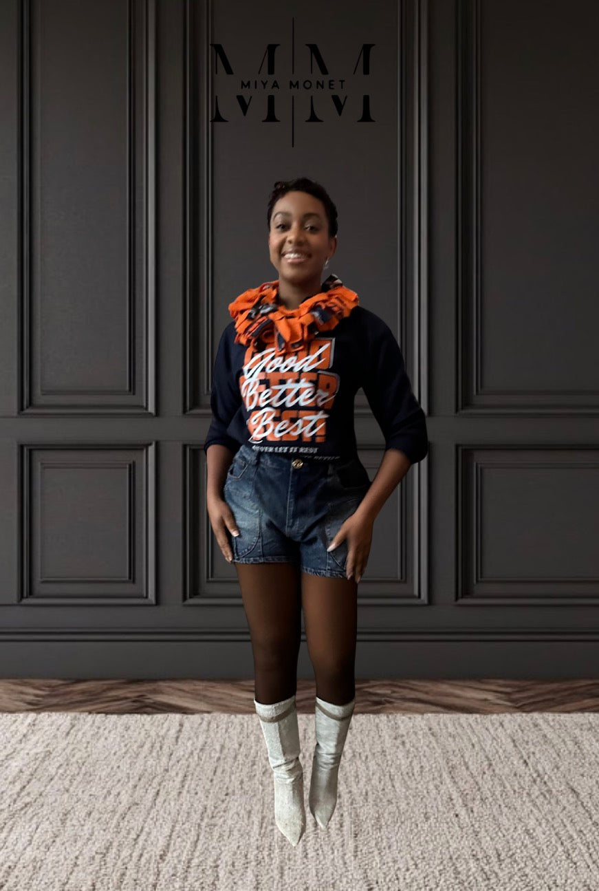 Denim couture Shorts only!