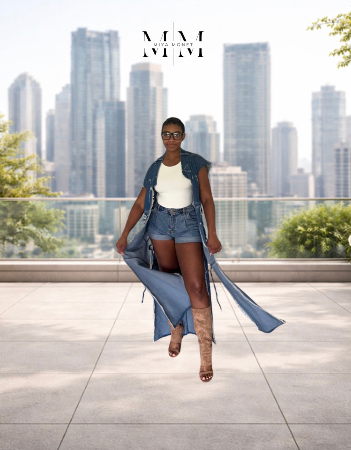 Artistry Denim Duster