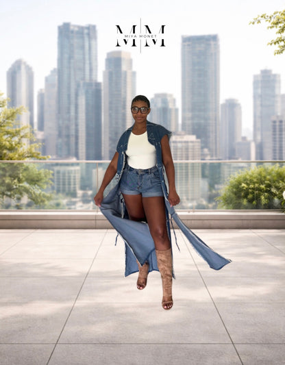 Artistry Denim Duster