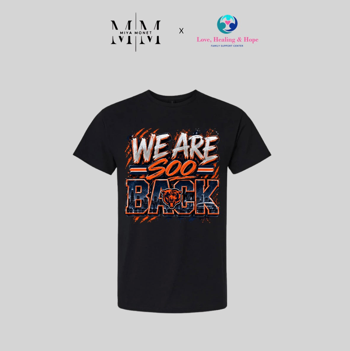 We back Tee (Black)