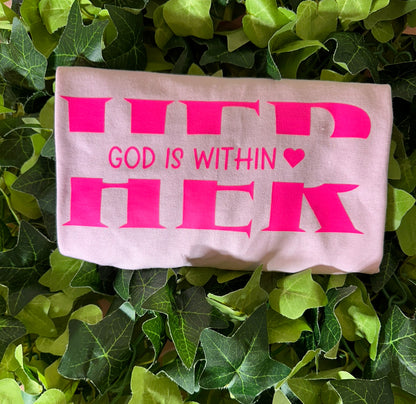 HER Tee (Baby Pink/ Hot Pink)