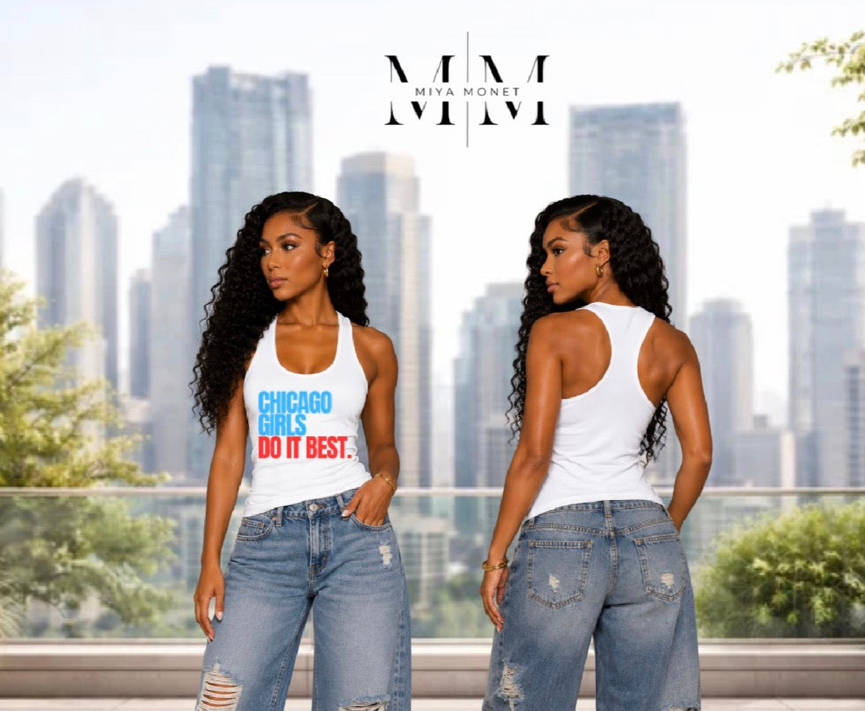 Chi Girls racer back tank