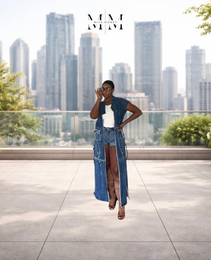 Artistry Denim Duster