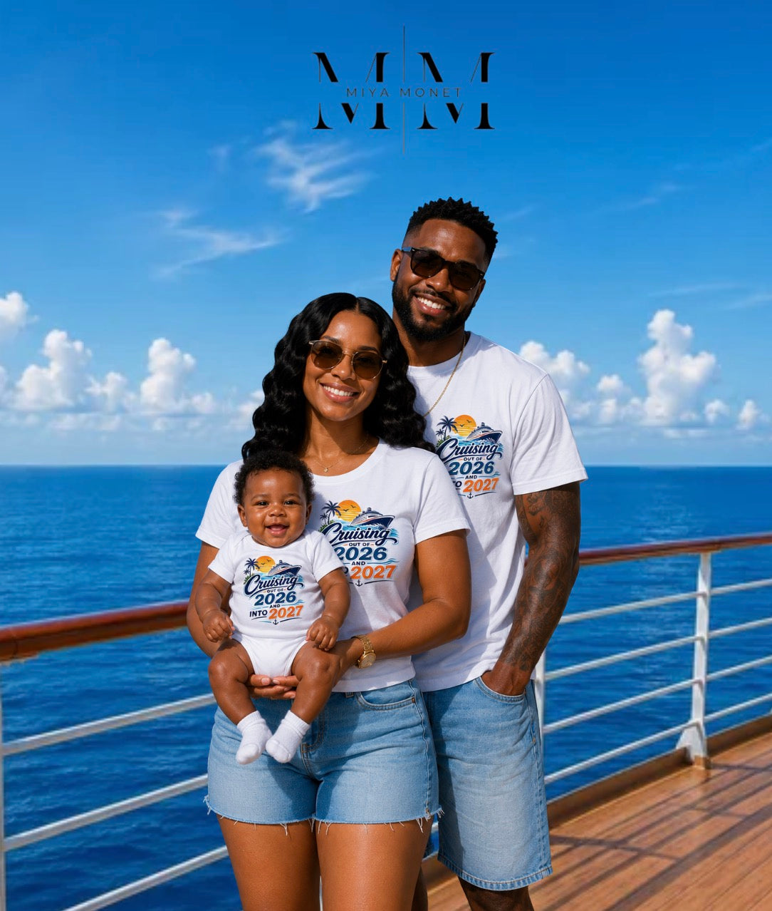 Baby onesie family cruise top