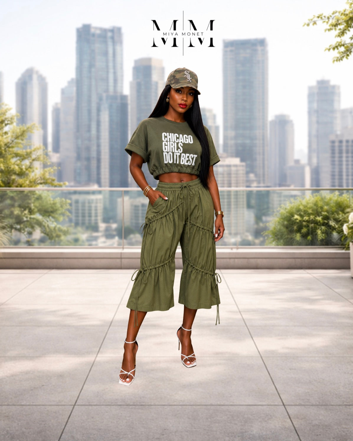 Olive Chi Girls crop